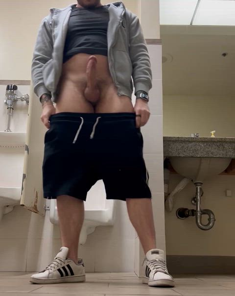 Waiting for someone to walk in