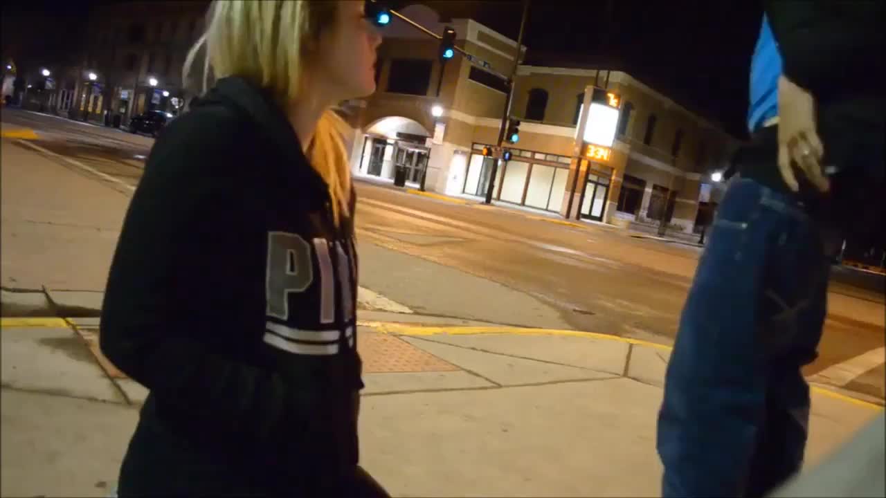 Blow Job On A Street!