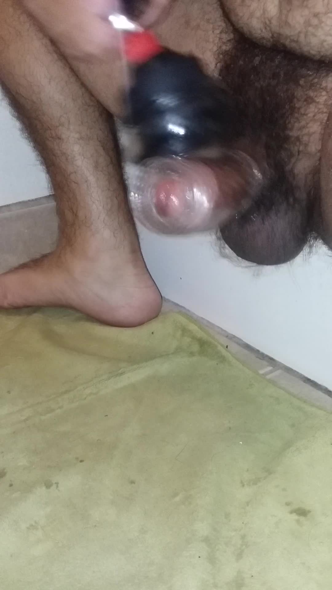 Massage toy cum part 1