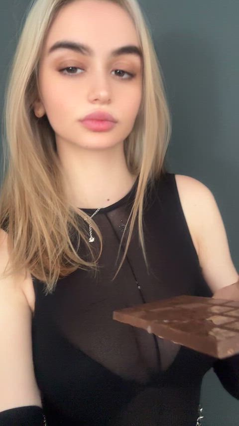 Who here now has a fetish tom eat this chocolate ?