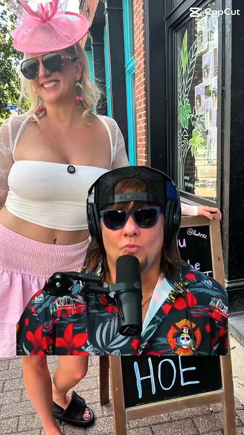 The perfect combination: A halter top and a pair of big, juicy boobs.