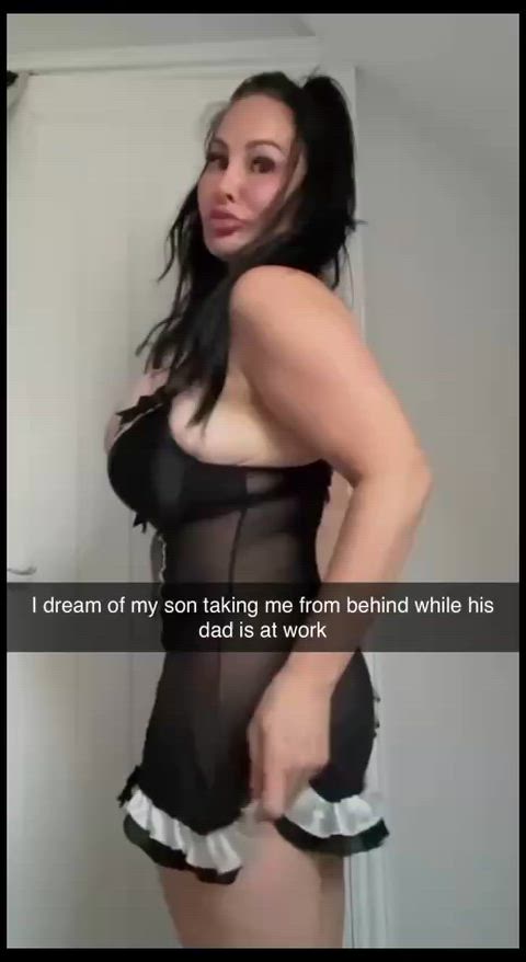 Mom and son have free time since dad is at work