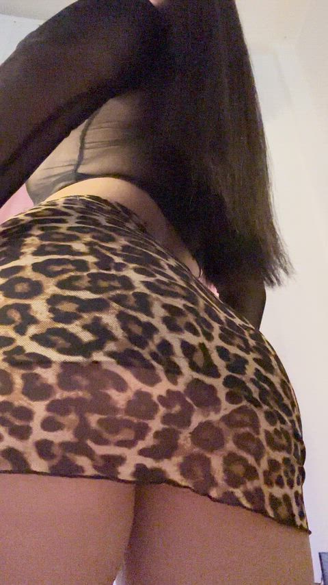 Something big hides underneath my skirt
