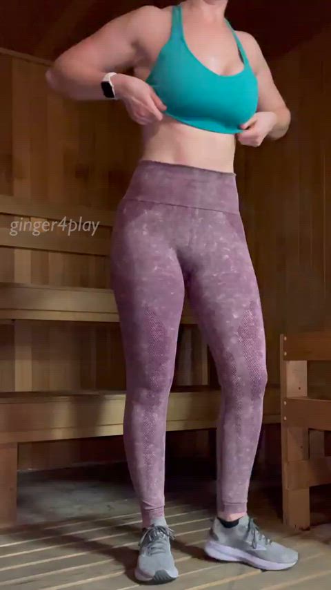 Amateur Ass Big Tits Cuckold Cumshot Hotwife MILF Tits ginger4play Porn GIF by ginger4play2