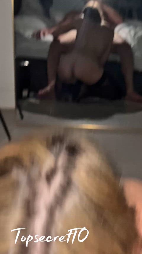 TopSecretTO x Serenity Cox: The 🐐 hotwife sucking my cock + creampie