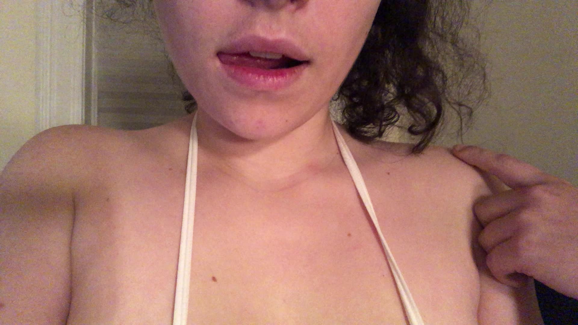 Big boobs, little bikini