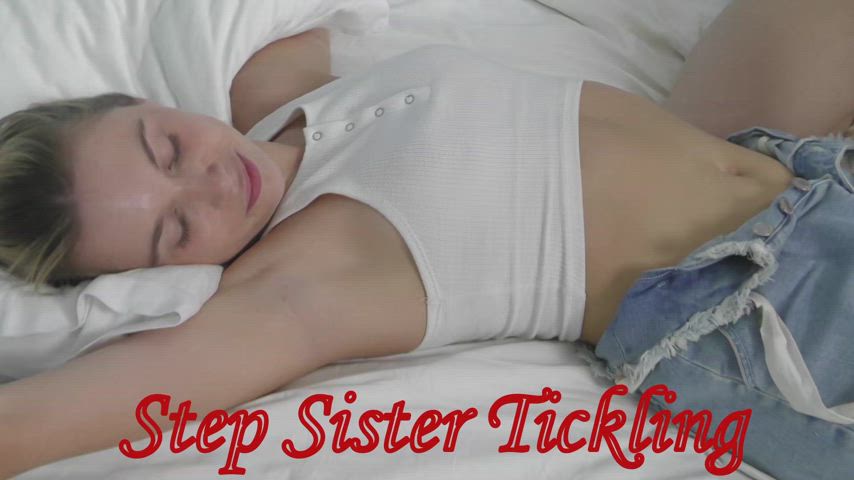 She now must watch, As i tickle her sister.