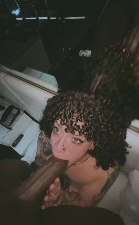 i want to look this good swallowing black cock one day 🥹