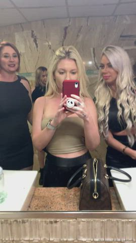 Big Tits Blonde Public Porn GIF by msix06