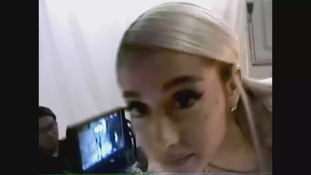 Ariana Grande Celebrity Cute Porn GIF by redbledcom