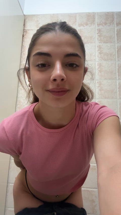 Behind the panties the kitty is warm and wet