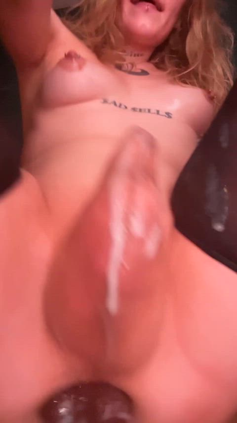 bouncing and creaming on your cock