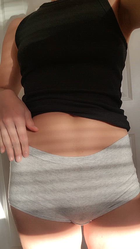 Tight panties and fat pussy lips