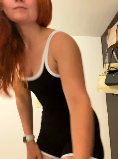 Ginger ass in the spotlight