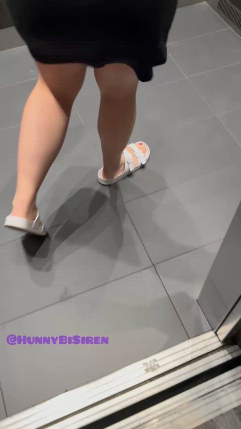 If I asked you to suck on my tits in the elevator, would you do it? 😛