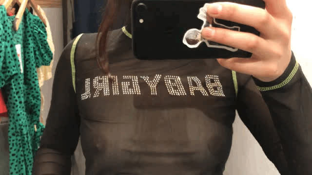 Feeling cute. What do you think about my new shirt?