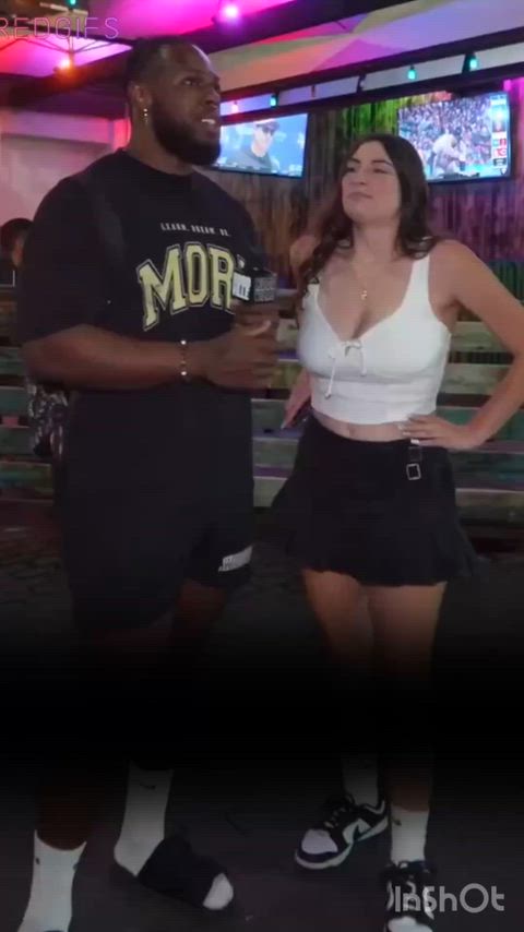 Your Bully was interviewing your GF, it was nice of you to record it for him.