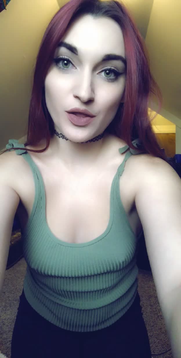 Would you rather cum on my boobs or my face? I think I’d prefer my face.