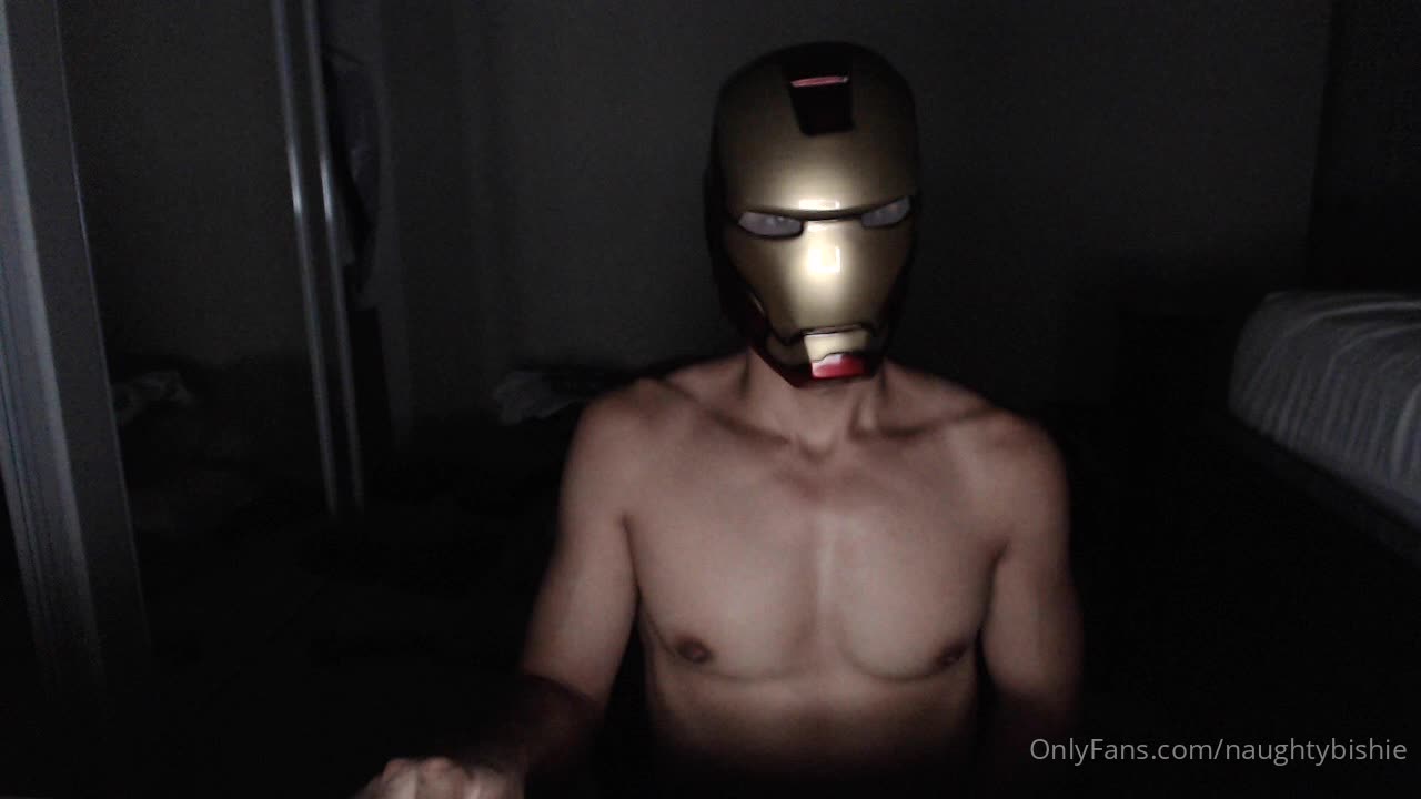 Iron Man facial expression