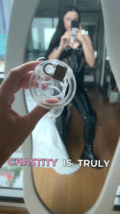 kneel and worship your goddess, sissy boy