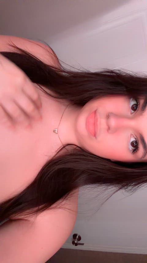 Cum on my face or tits, your choice.