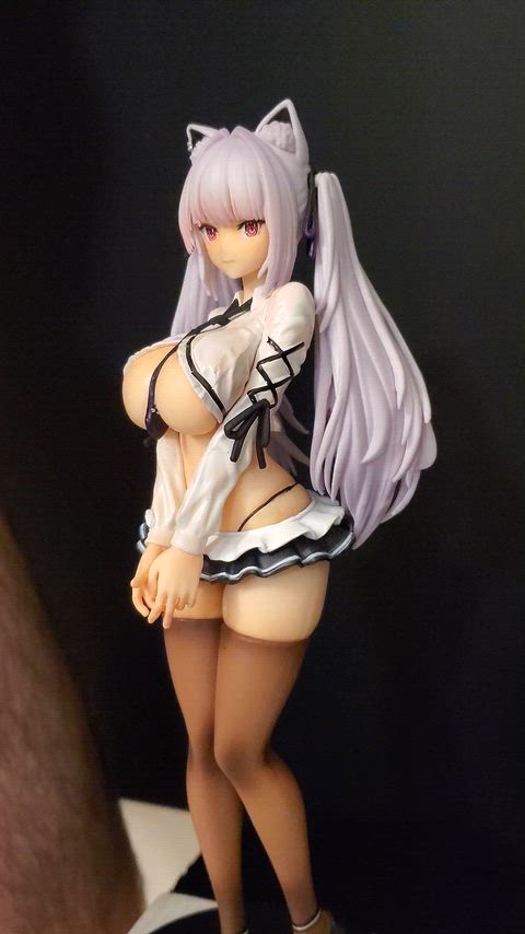 First time - Alvina-chan covered in cum (more in comments)