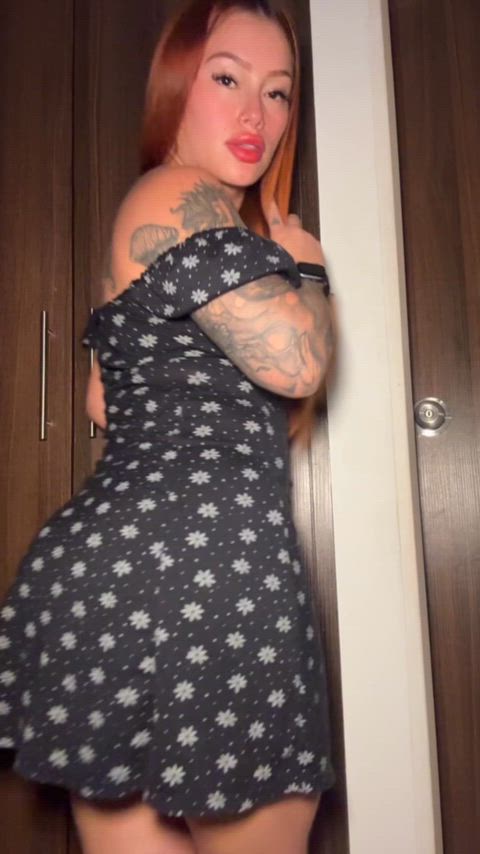 Would you let me wrap my long legs around your neck on Christmas day?