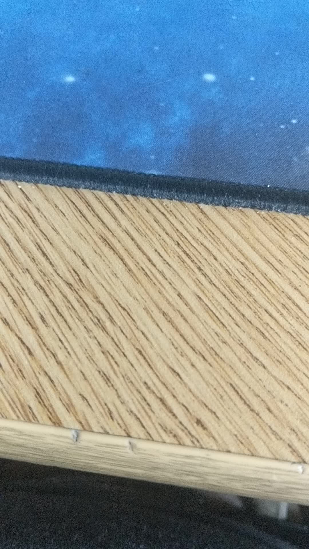 I've got a surprise for you under my desk
