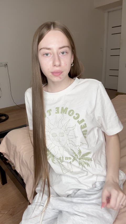 I always wanted to do this... Lick my tight ass