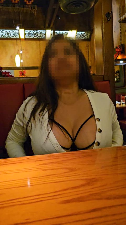 Teasing servers with my huge Asian titties (F35)