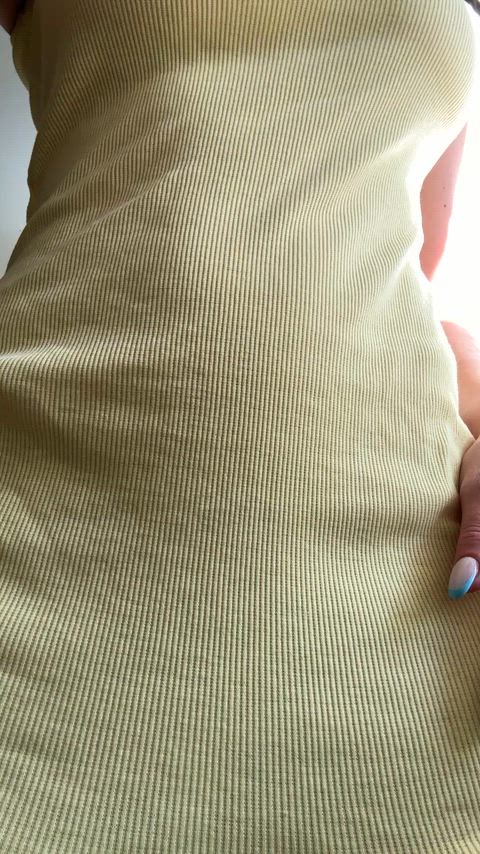 I love it when you peek under my skirt.
