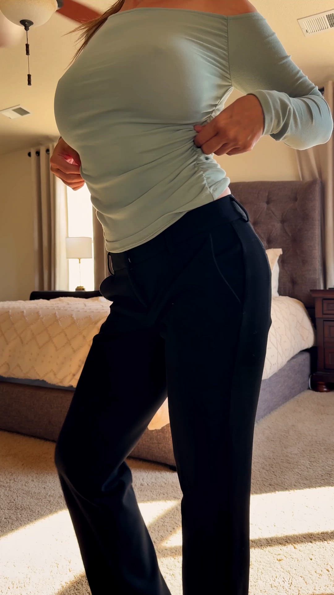 Bend me over, knock me up, walk away.