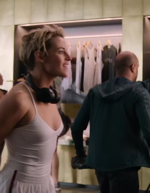 Kristen Stewart teasing in a slutty outfit