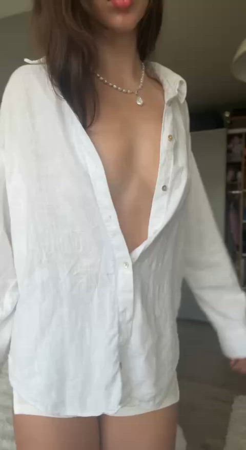 This top goes well without a bra