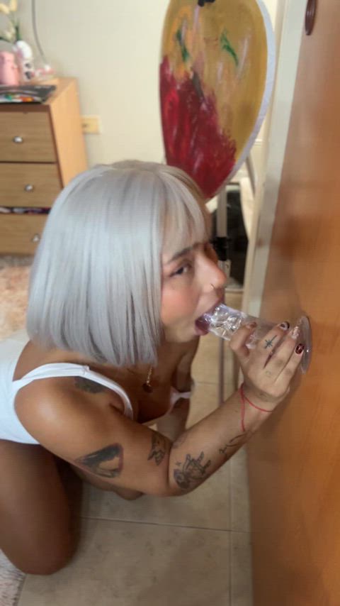 Imagine my lips wrapped around your cock instead