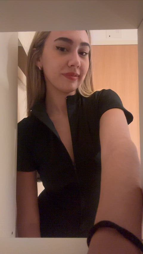 Write a word that best describes my petite tits