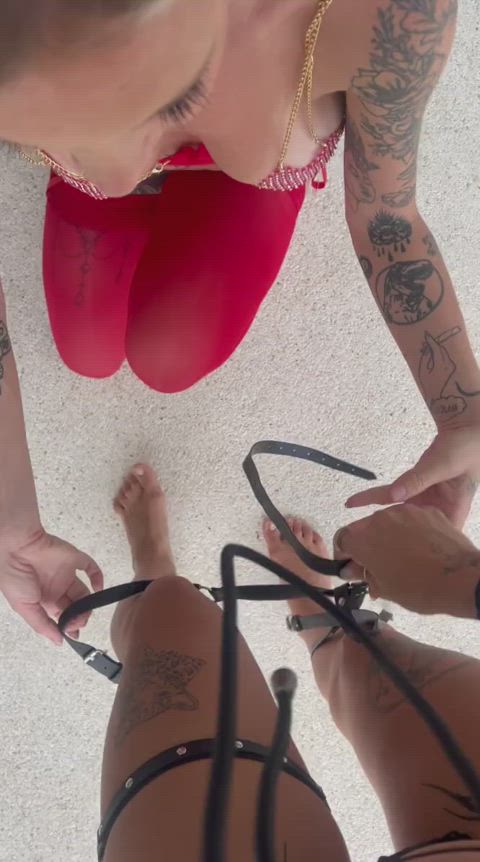 TIME TO TEACH MY SLAVE SOME LESSONS