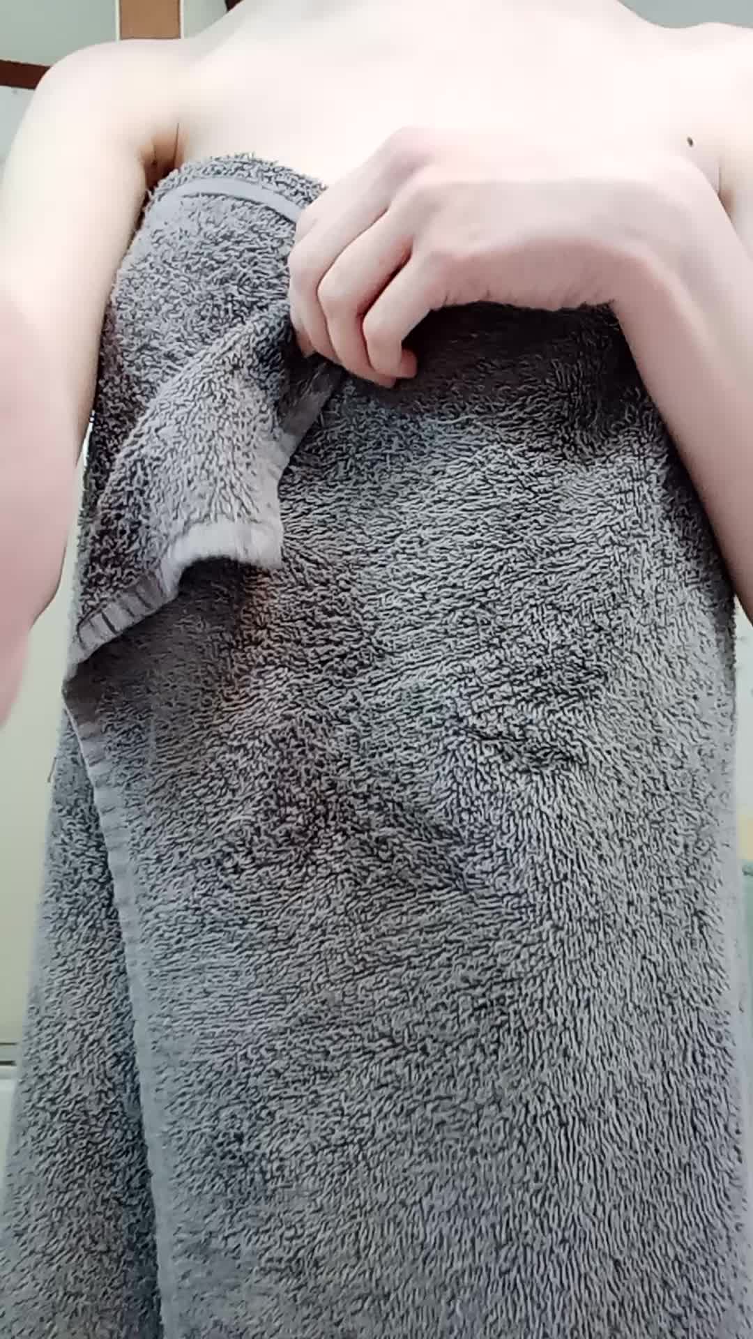 post shower reveal