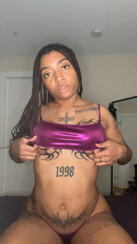 want you to feel up on my titties