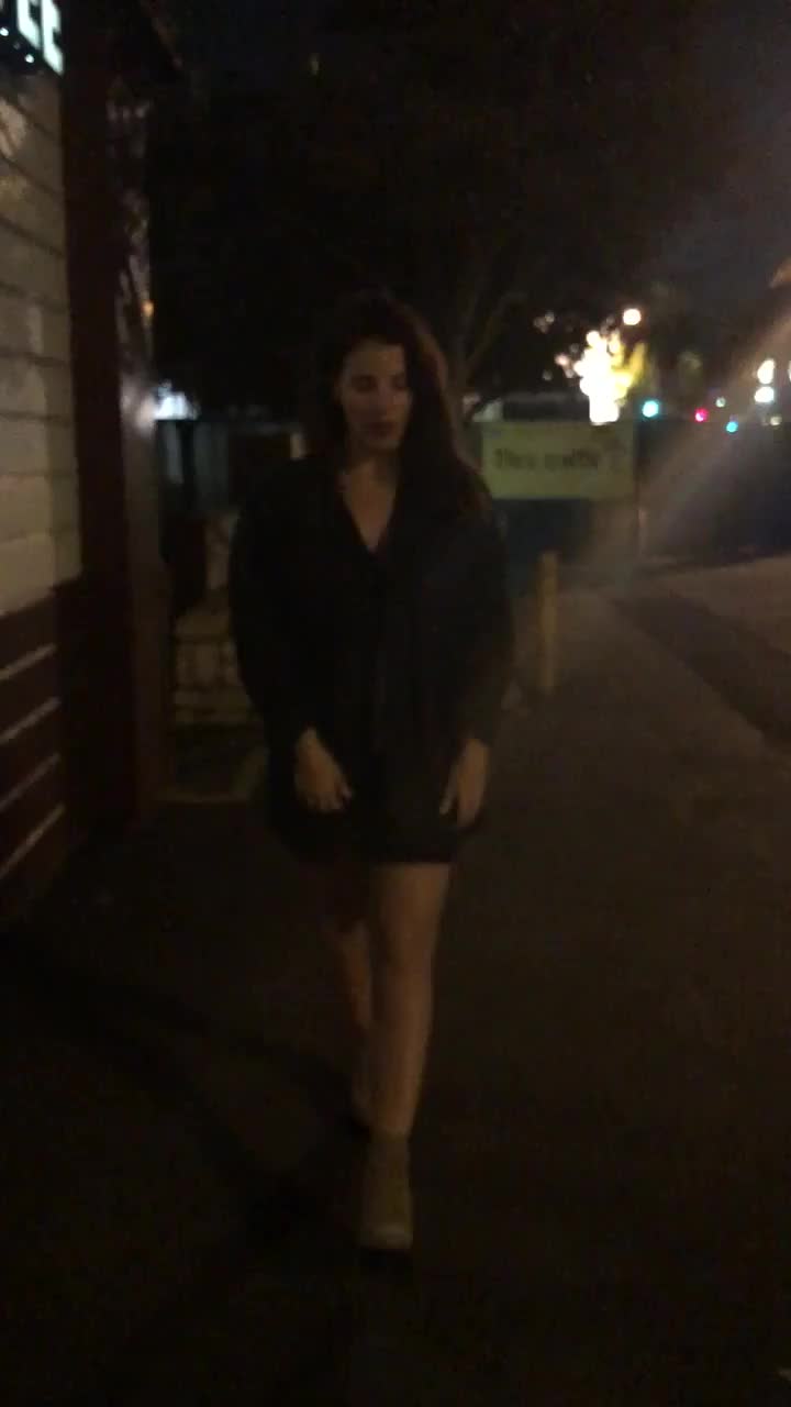 That black dress hid them well previously