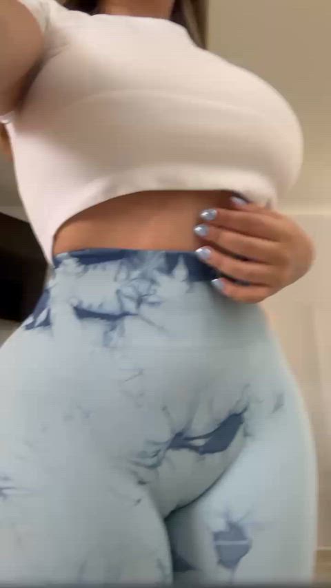 Tight top, no bra, no mercy