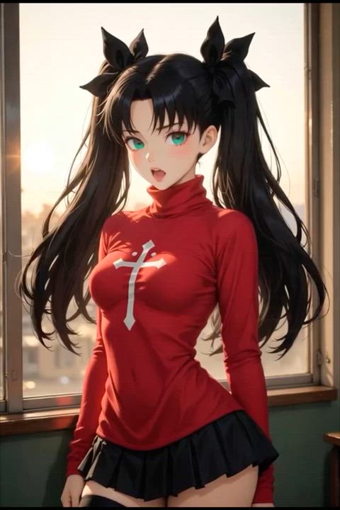 Rin classroom striptease