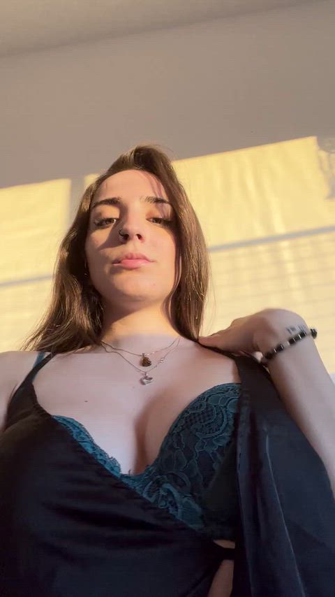 Say ''YES'' if you want to get your hands on this horny and needy latina girl next door