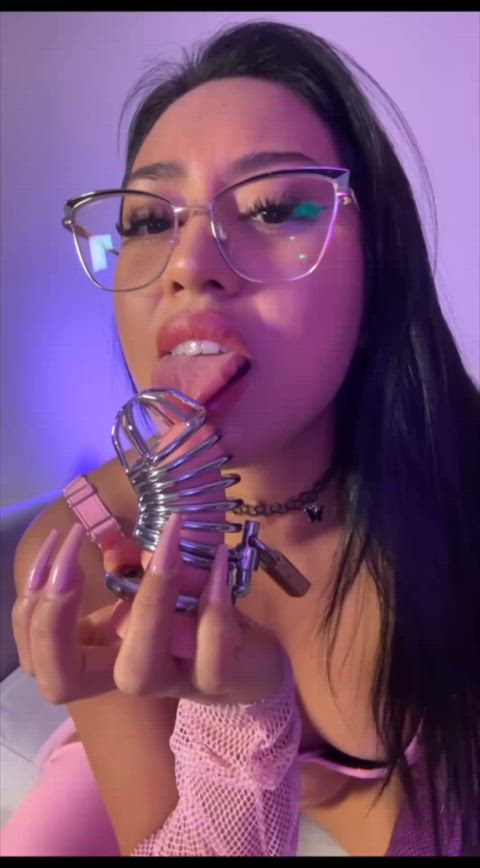 Tiny boy caged... would you hold  my teasing?