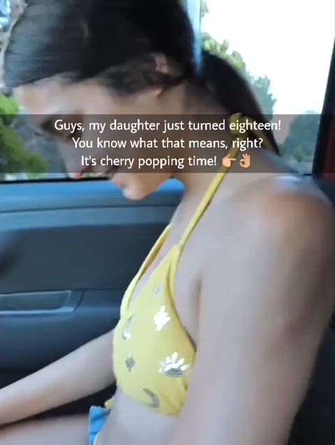 Nothing like popping the cherry you made, fuck she's so hot