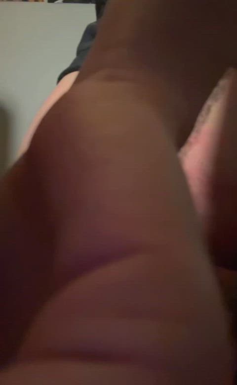 Giving my ass a deep workout