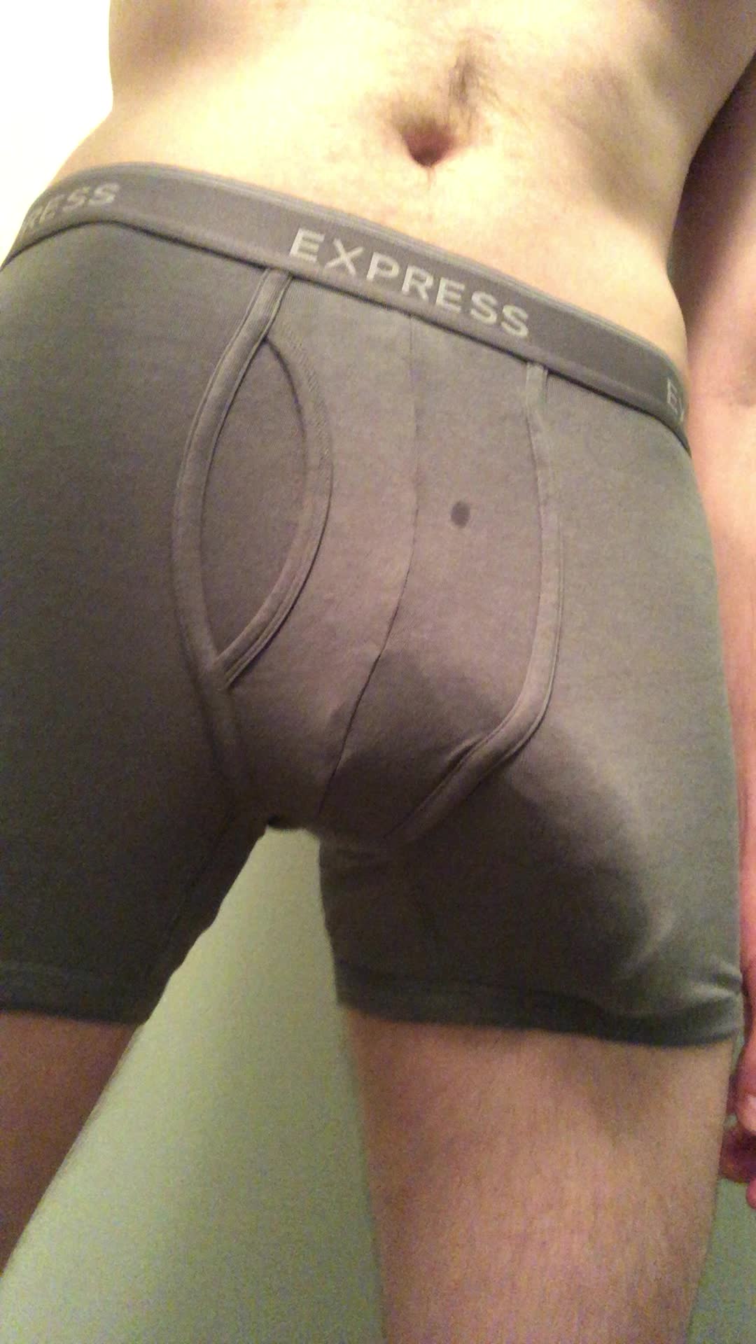 Bulging in my boxer briefs