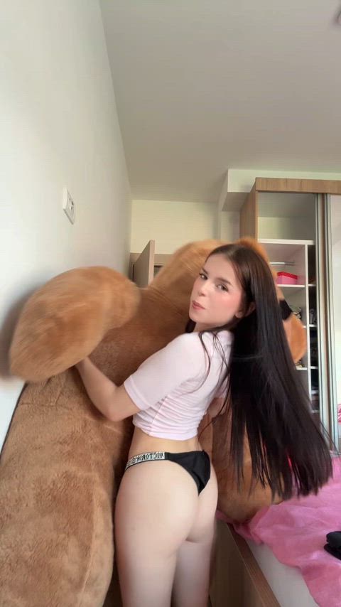 Imagine how easy it would be for you to control a tiny 4'2 girl..