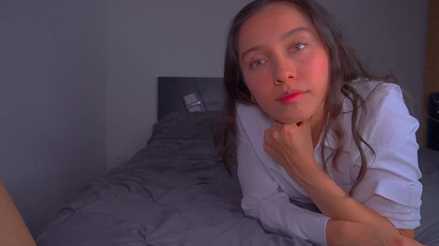 He loves watching my ass while I give him a blowjob.