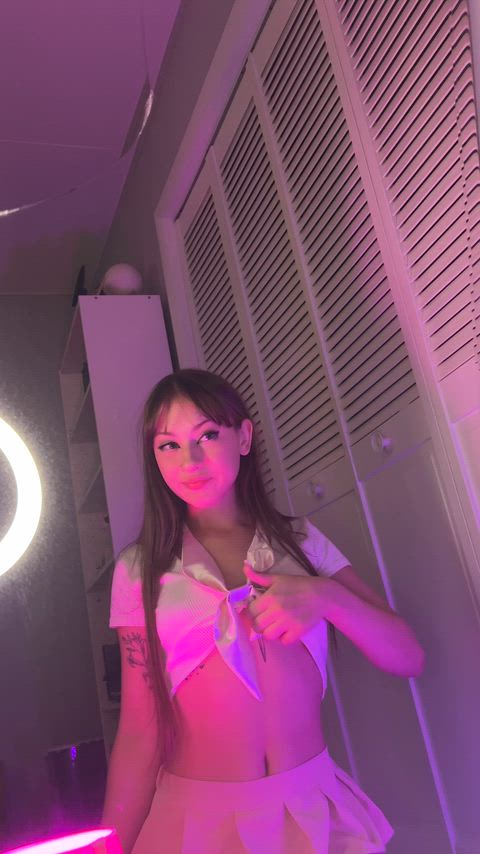 18 Years Old 19 Years Old Amateur Boobs Couple Homemade Masturbating Natural Tits Solo Tits Porn GIF by nextdoorkali